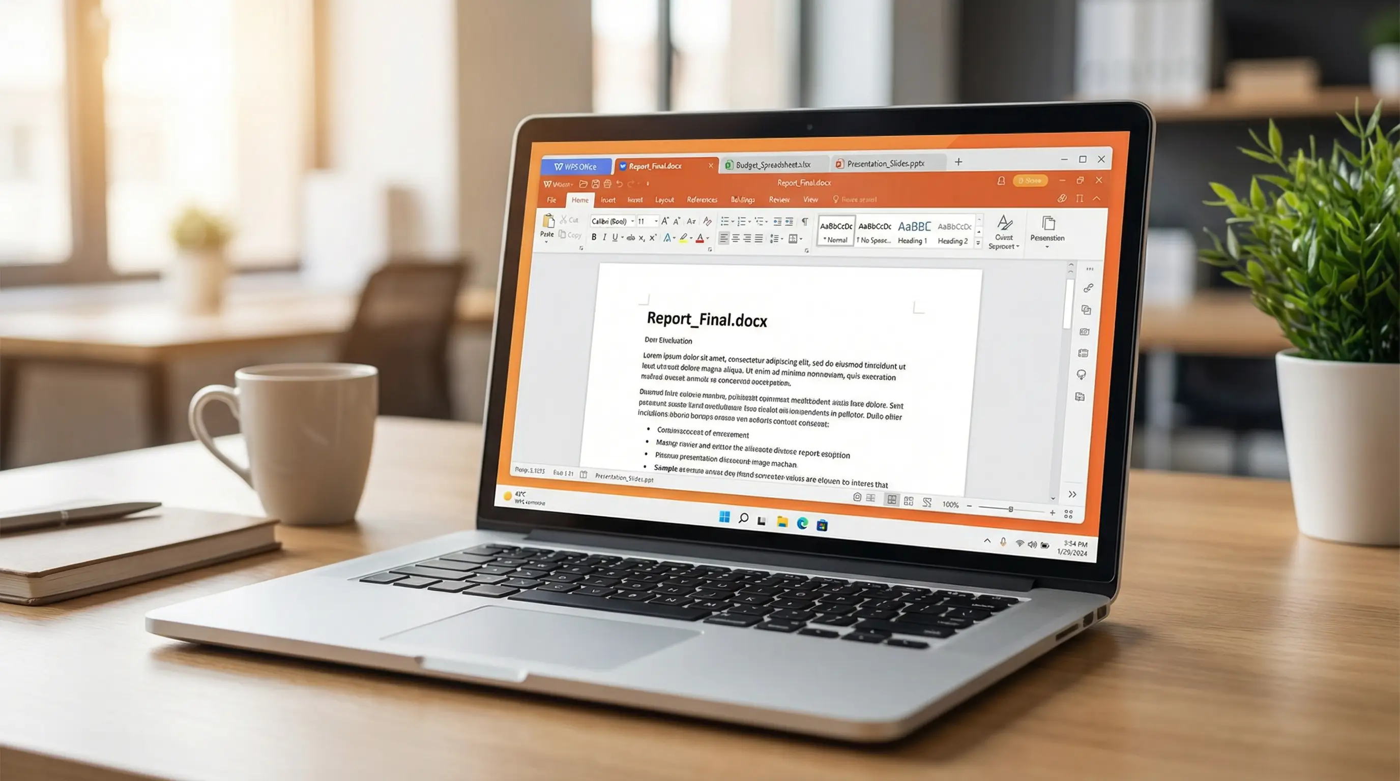 Wps office 免費版界面截图